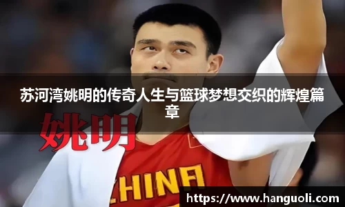 苏河湾姚明的传奇人生与篮球梦想交织的辉煌篇章